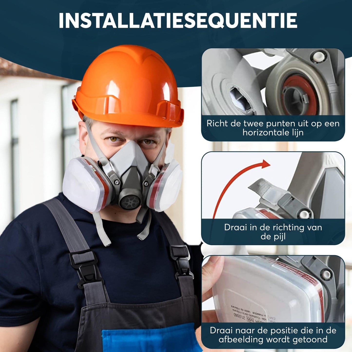 ProCraft Halfgelaatsmasker - PE1 – Met Filter