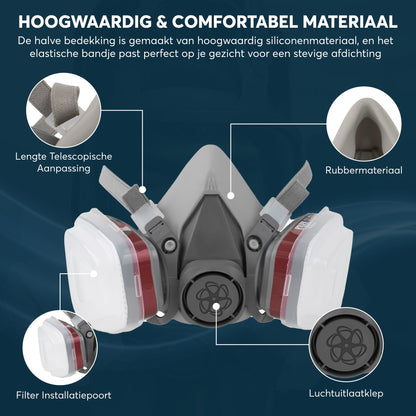 ProCraft Halfgelaatsmasker - PABEK1 – Met Filter